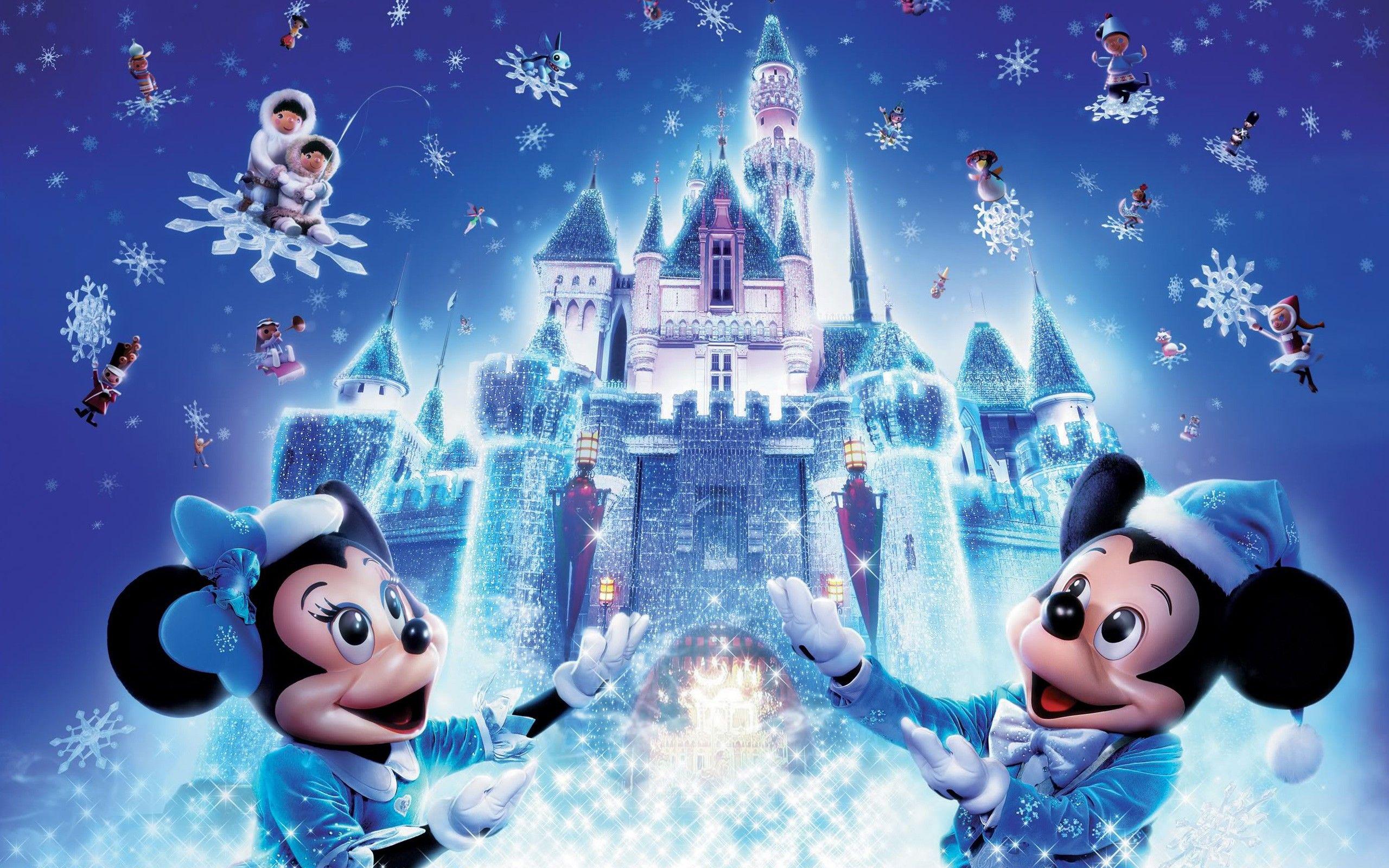 Disney Christmas wallpaperDownload free beautiful HD