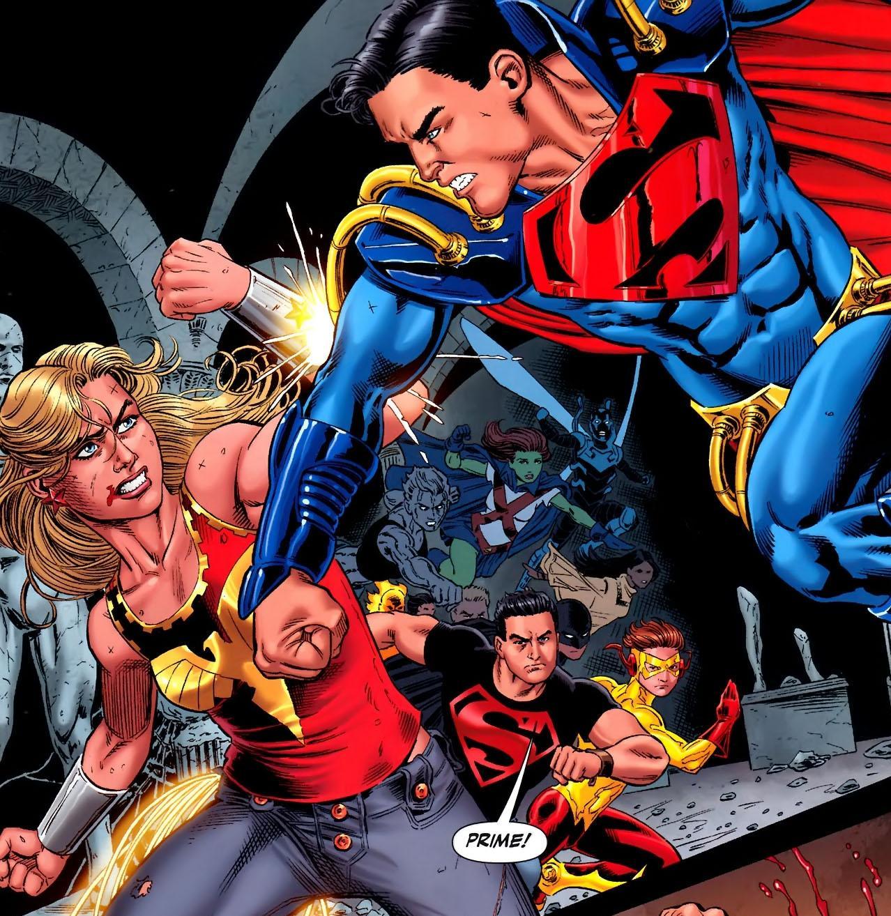 Superboy Prime Comic Wallpaper