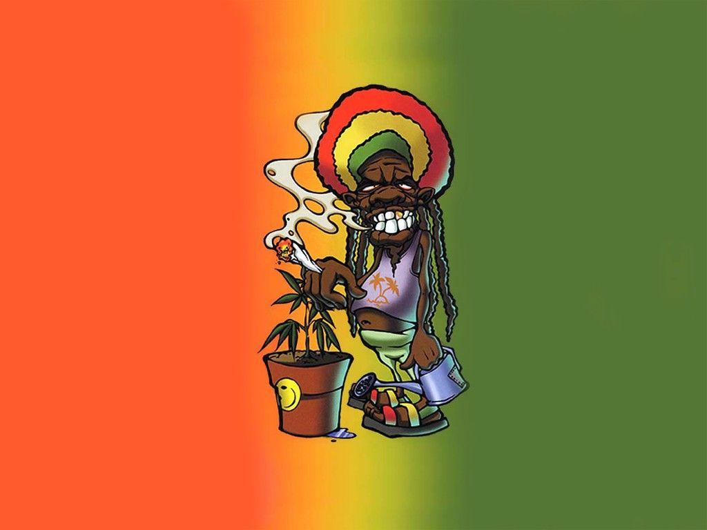 Reggae Cartoon Wallpaper