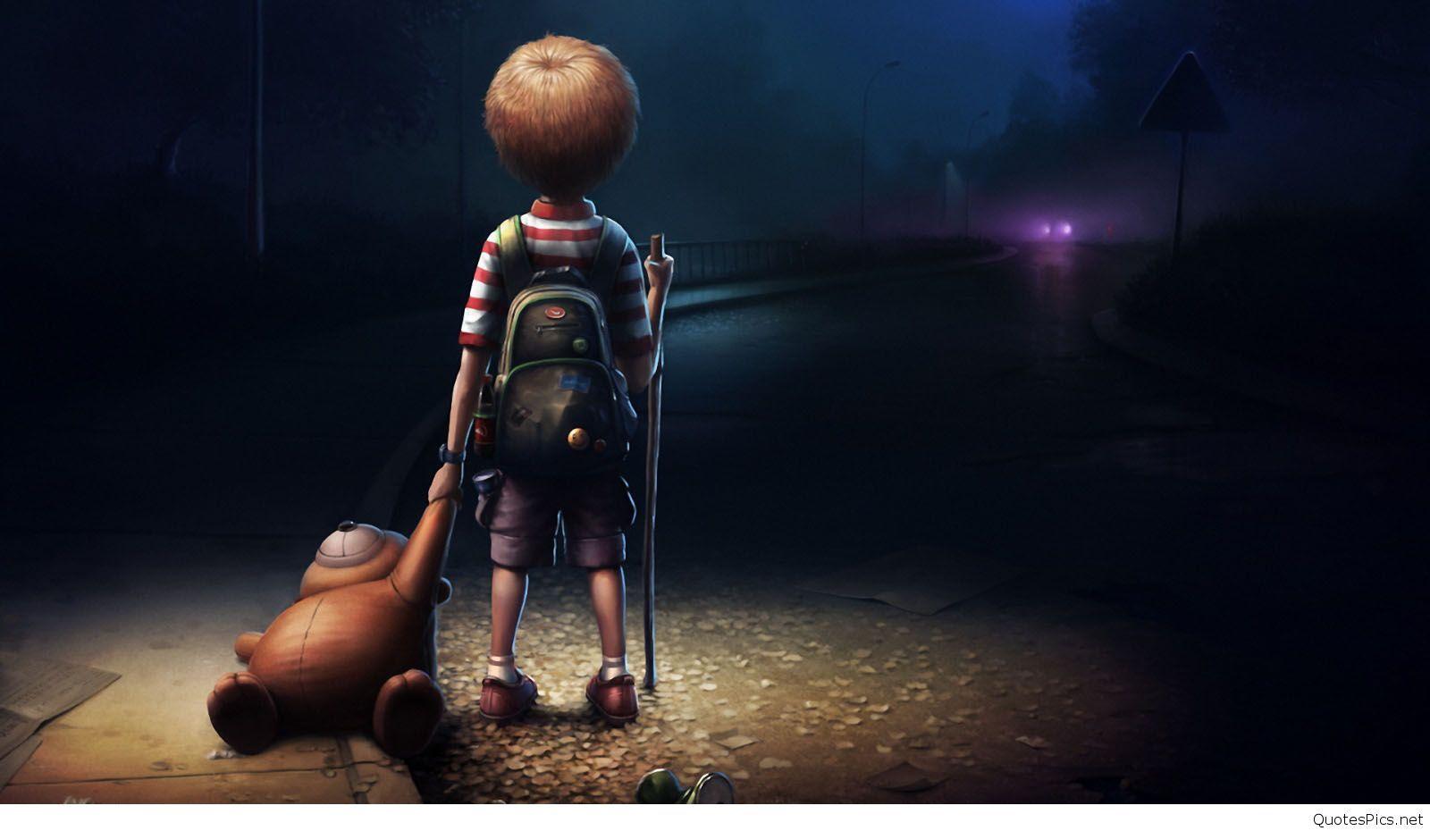 Download Heart Touching Sad Boy Wallpaper Alone Boy Sad Image