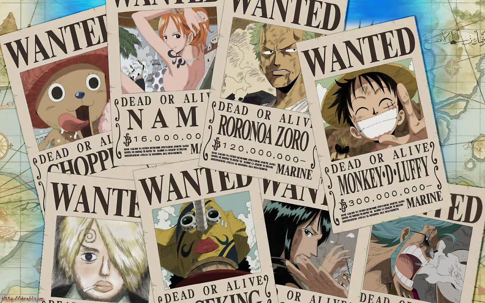 One Piece Wanted Wallpapers - Wallpaper Cave
