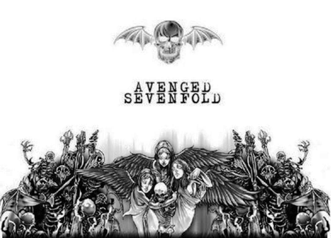 Avenged Sevenfold Deathbat Wallpaper 1068x768