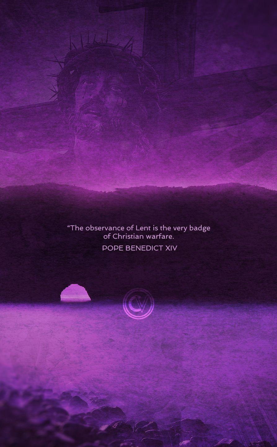 Quotes to Inspire Your Lent HD Catholic Wallpaper