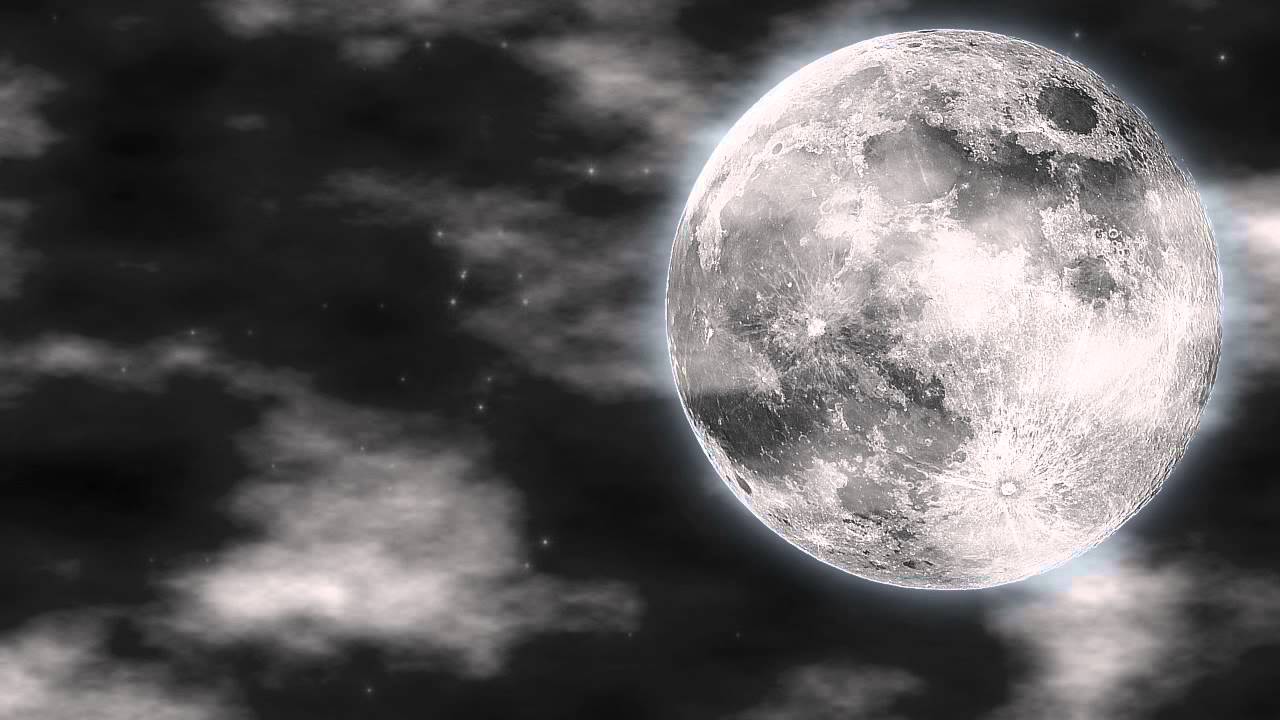 Full Moon Video Background