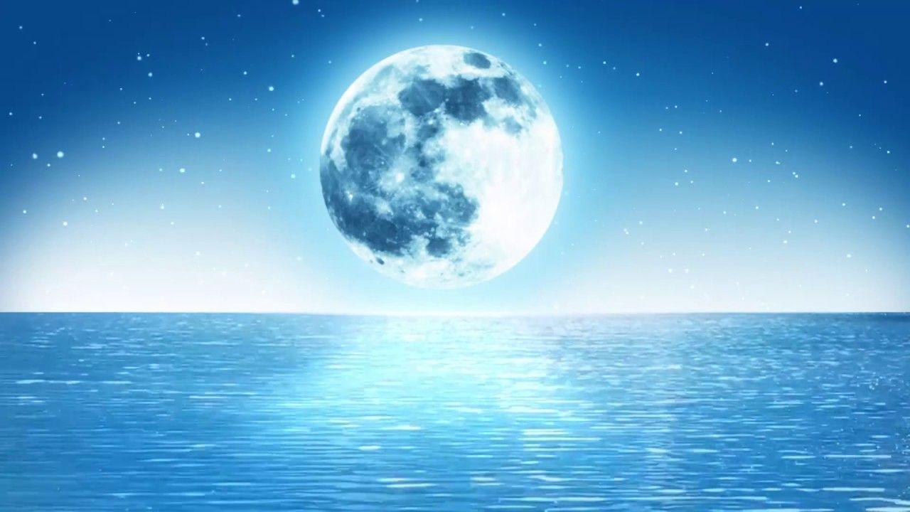 Nature Moon Background.. Romantic Background.. Free Animated