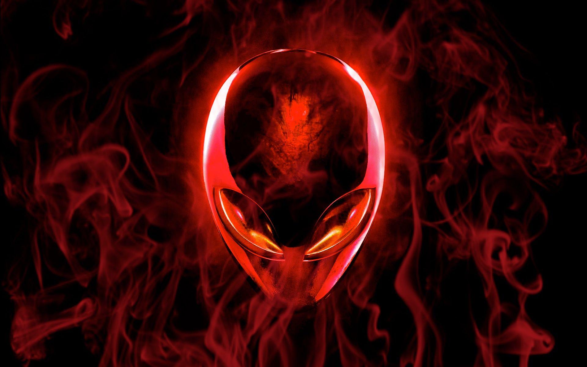 Red Alienware Wallpaper Free