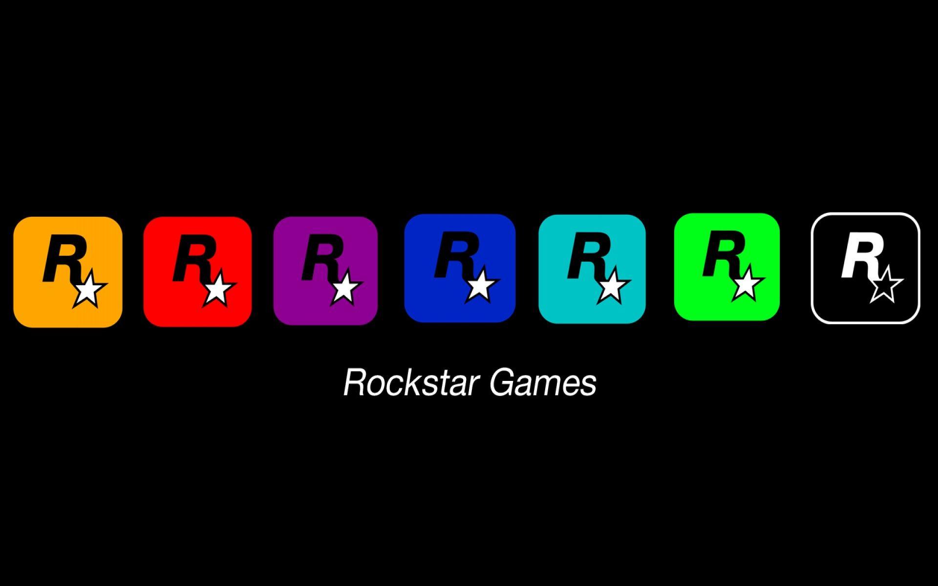 Rockstar games logos wallpaper. PC