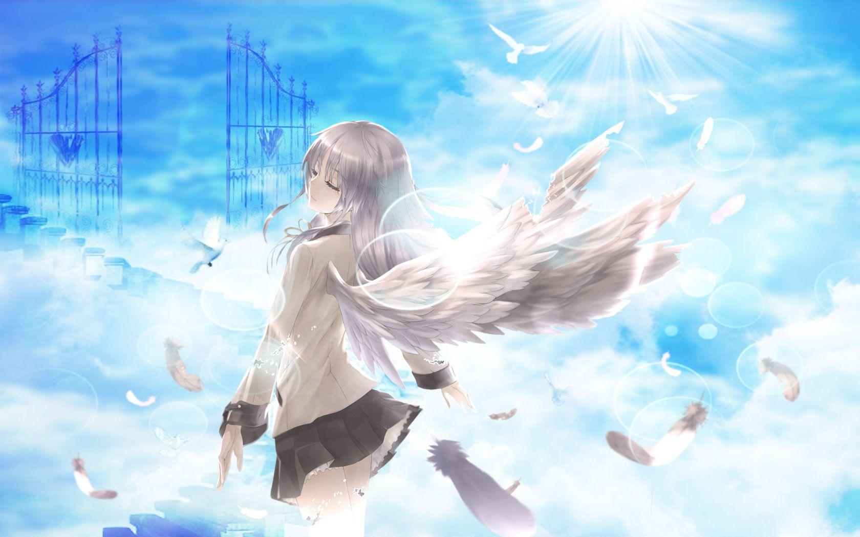 Awesome Wallpaper Anime Angel High Resolution Widescreen Afari Of