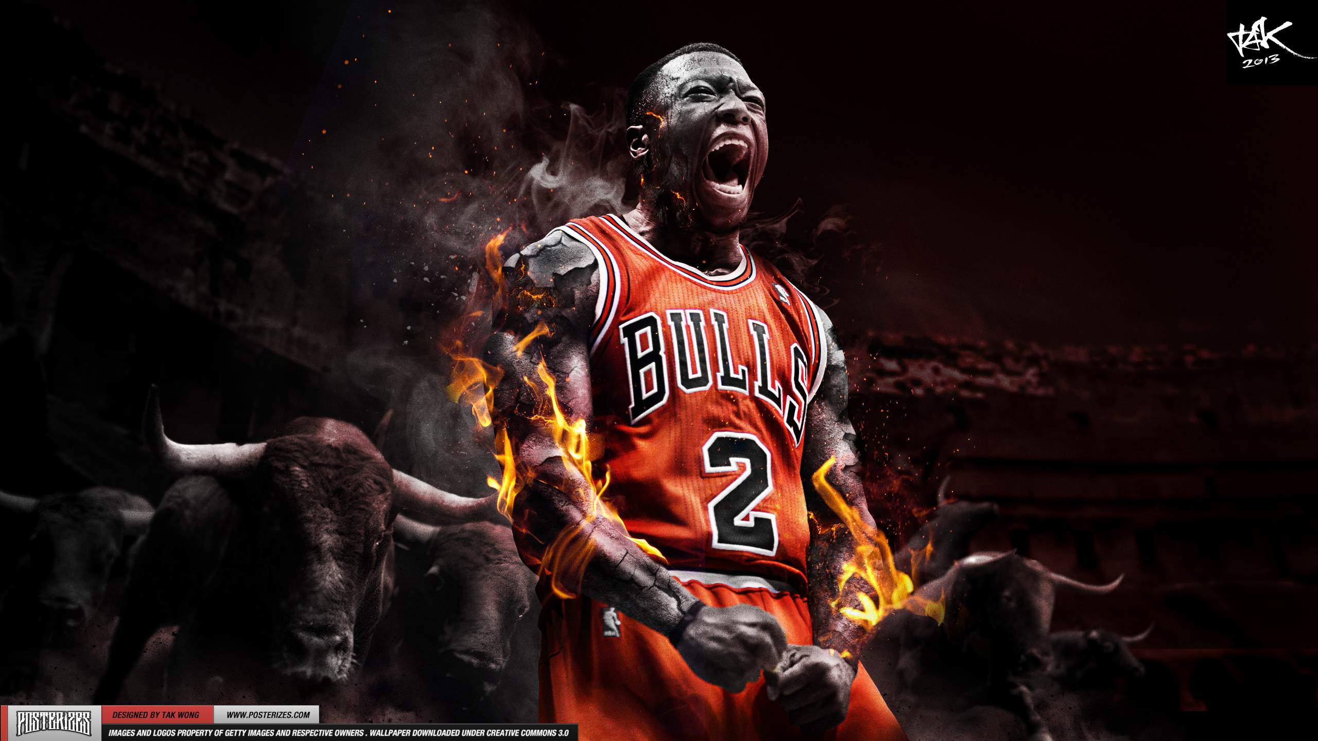 Nate Robinson 'Unleashed' Wallpaper. Posterizes. NBA Wallpaper