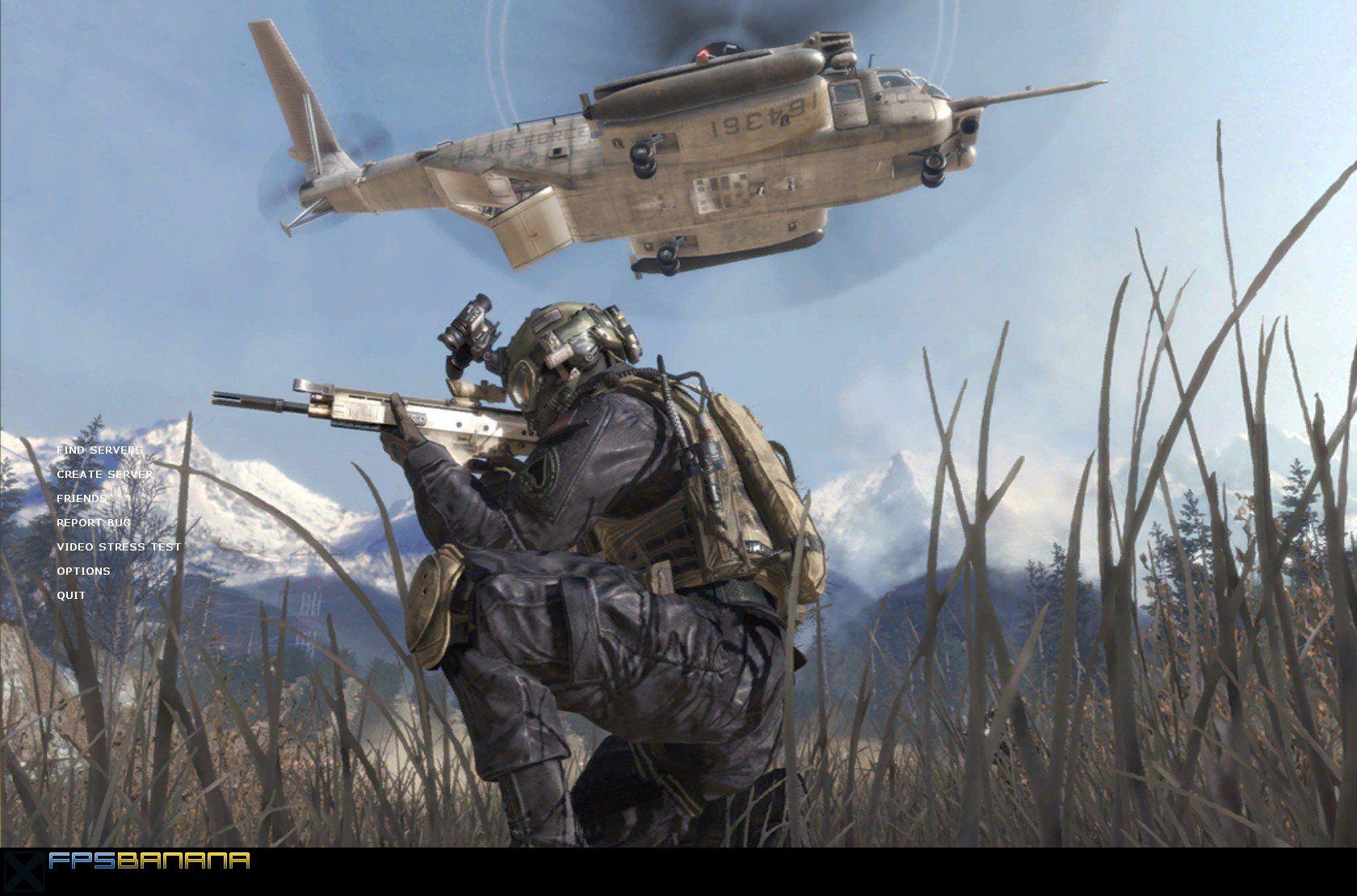 MW2 Background With Sound. Counter Strike: Source GUI Mods