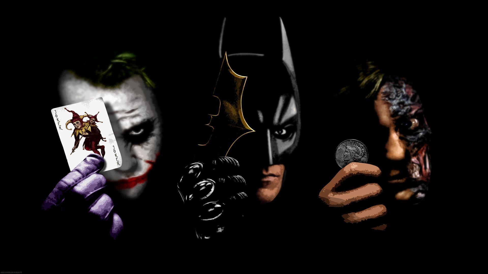 Joker batman twoface Batman dark Joker Knight HD wallpaper. movies