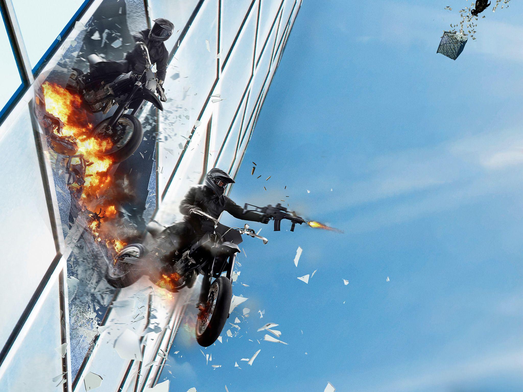 Point Break Bike Stunt Wallpaper