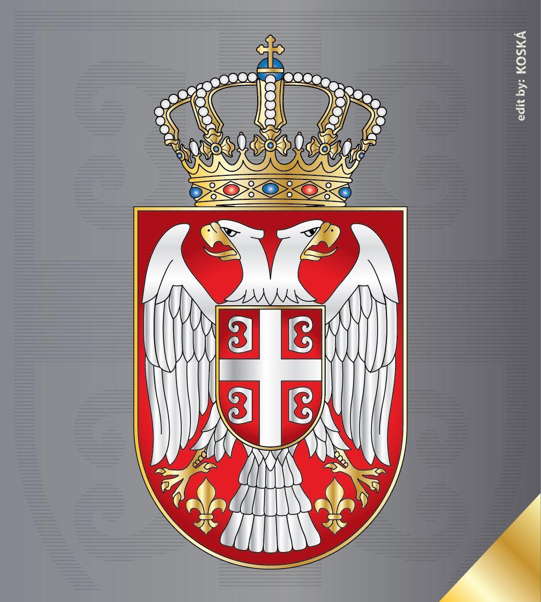 Zastava i grb Srbije flag coat of arms. Image Wallpaper