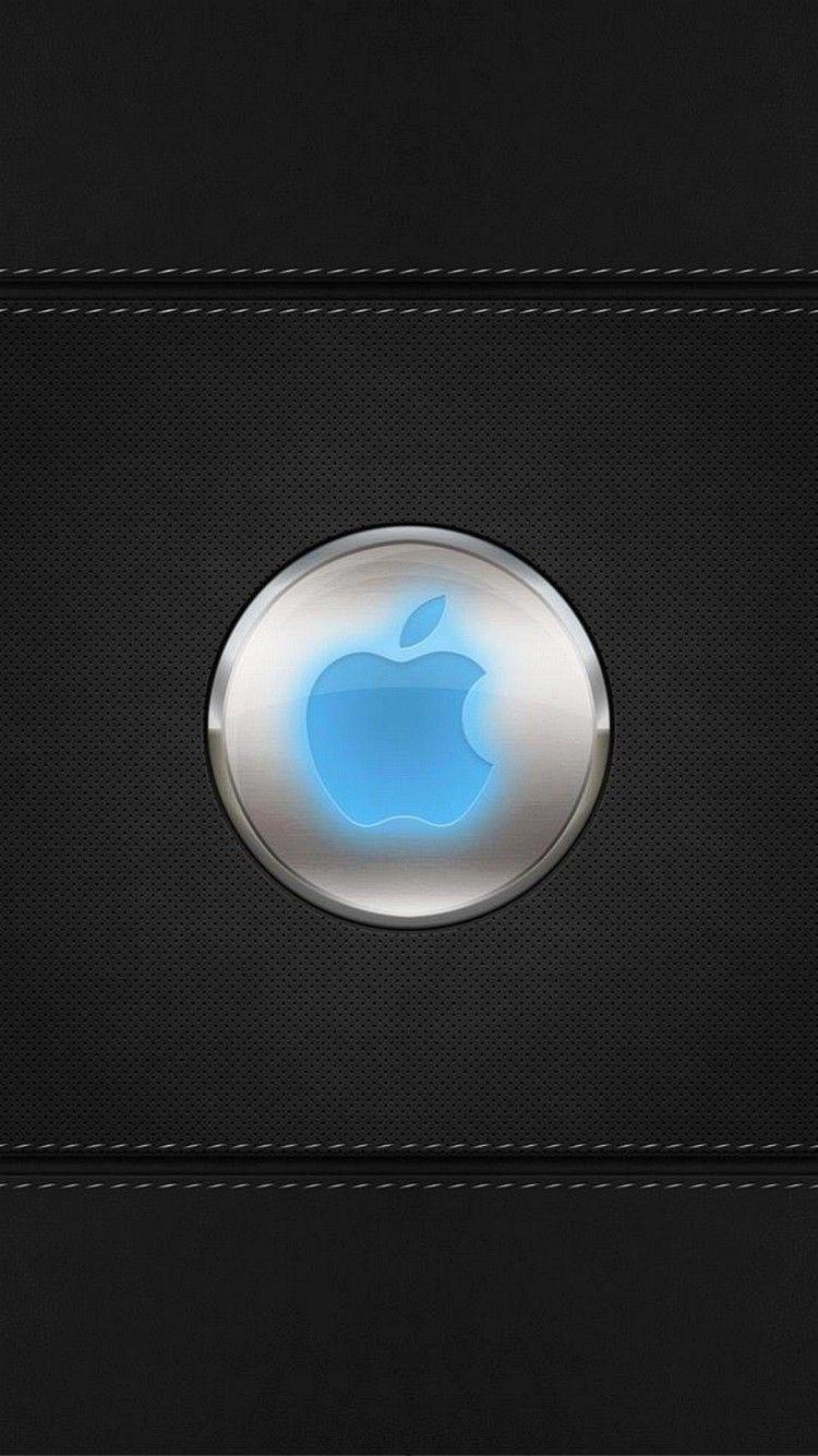 Apple logo with black background iphone HD wallpaper. iPhone