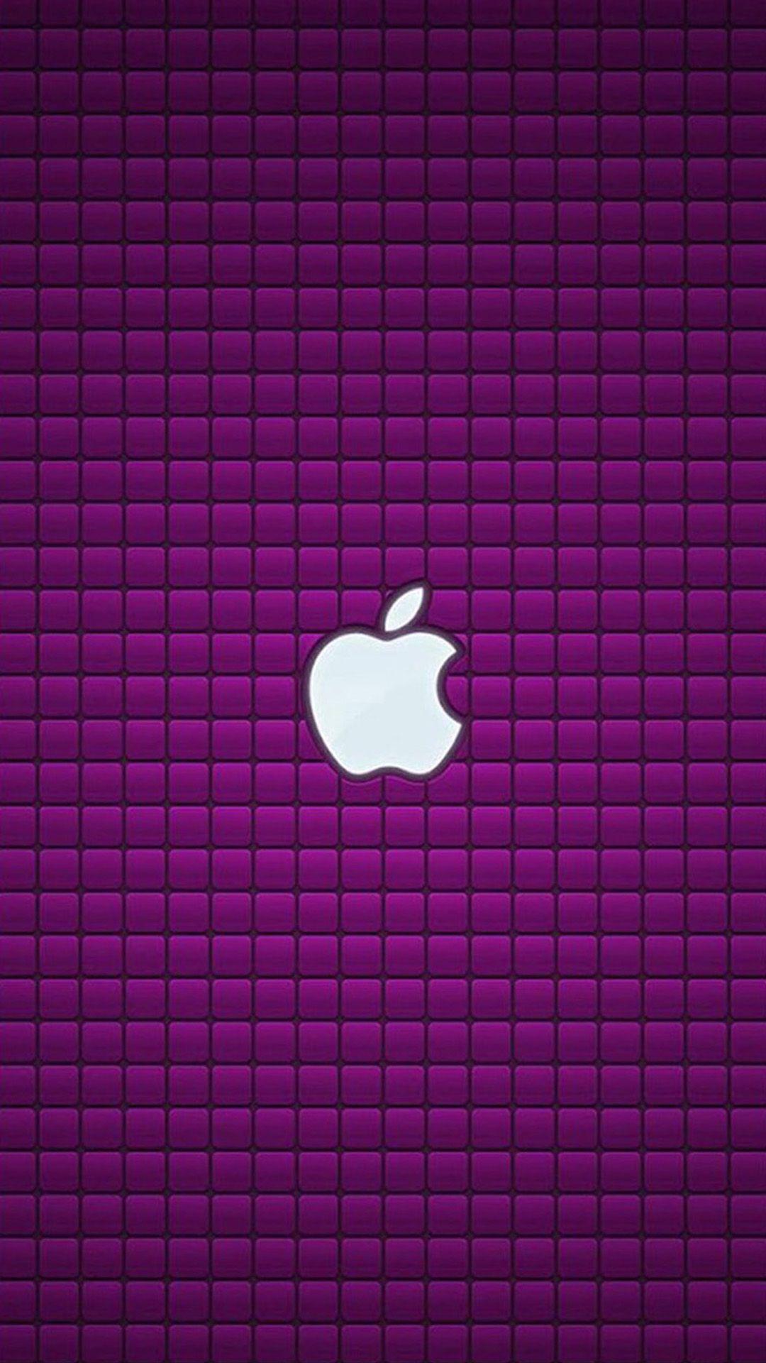 purple apple logo iphone background desktop wallpaper high