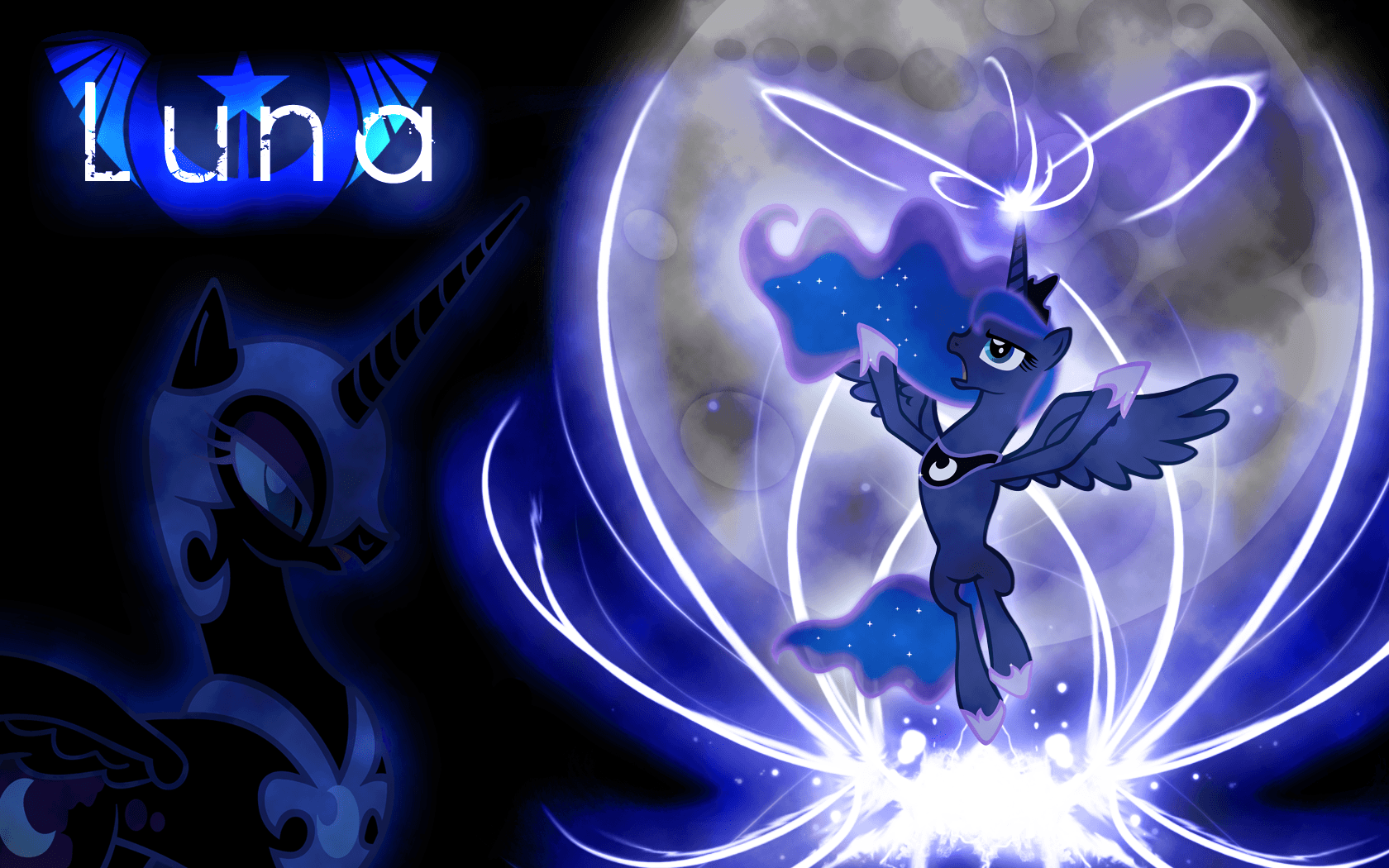 nightmare moon wallpaper