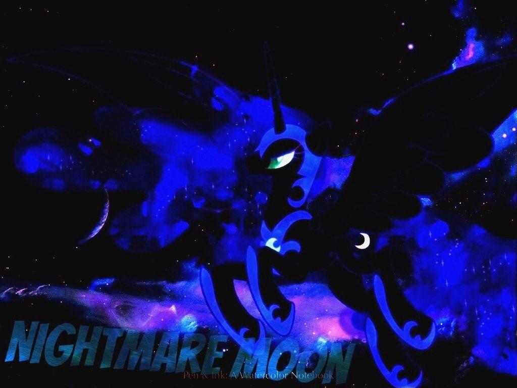 Nightmare moon wallpaper