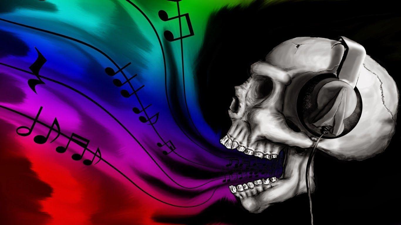 Skulls Gothic Girl. HD Wallpaper Blog: Emo punk Wallpaper