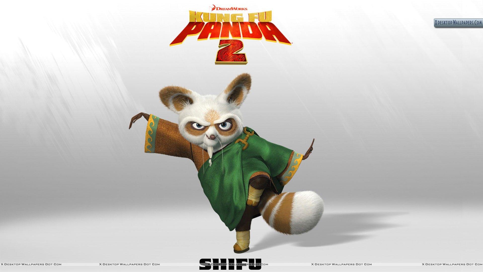 Guru Shifu in Kung Fu Panda 2 Wallpaper
