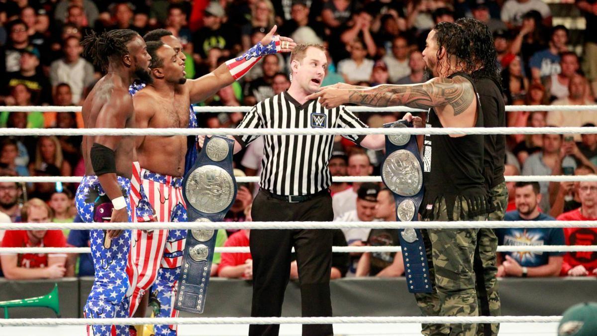 The Usos vs. The New Day Tag Team Championship Match