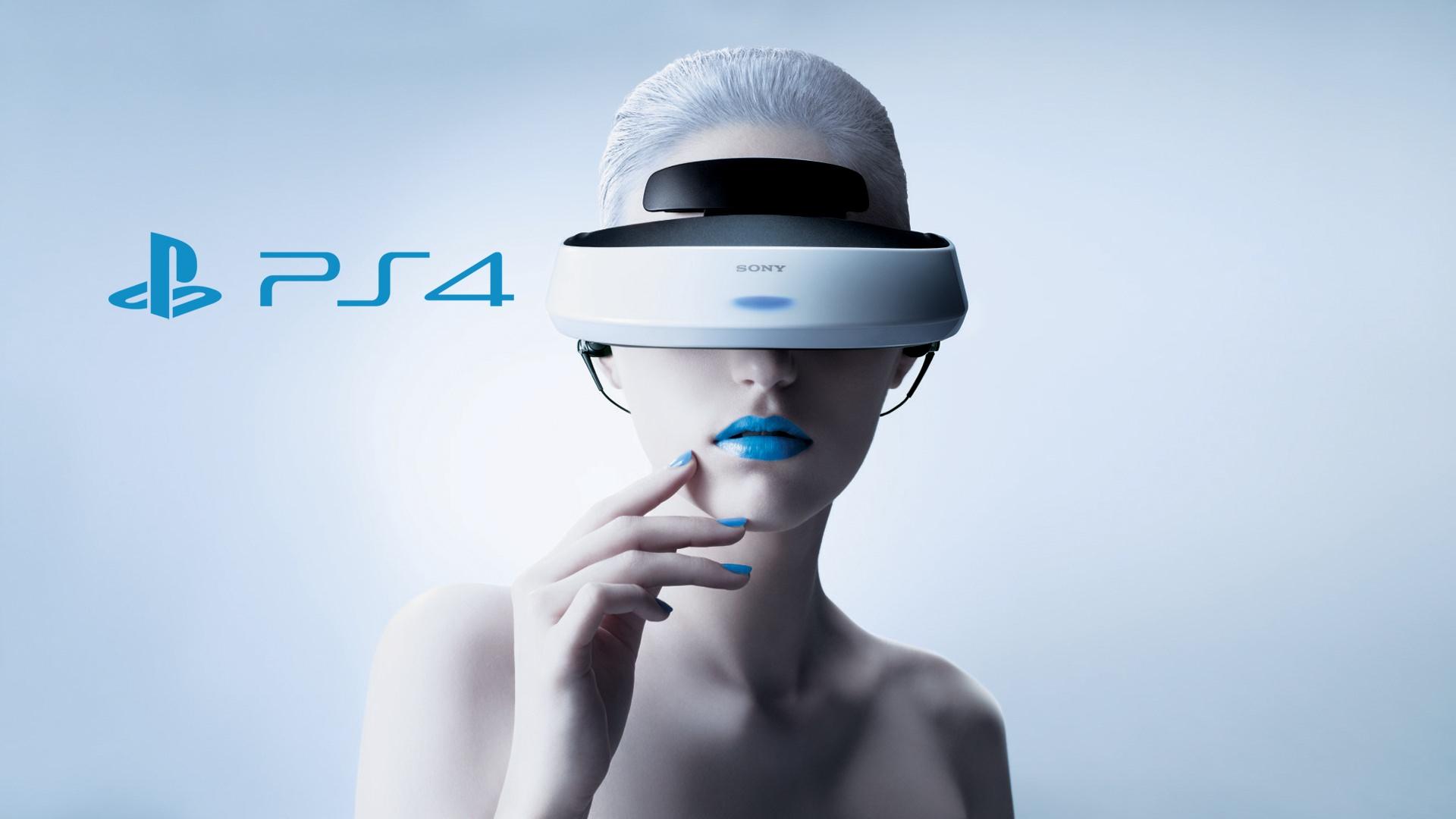 PS4 Virtual Reality Headset Wallpaper
