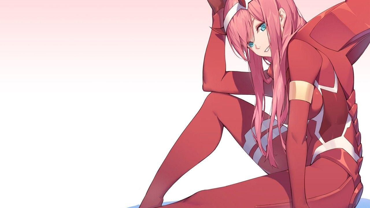 Download 1280x720 Darling In The Franxx, Zero Two, Pink Hair