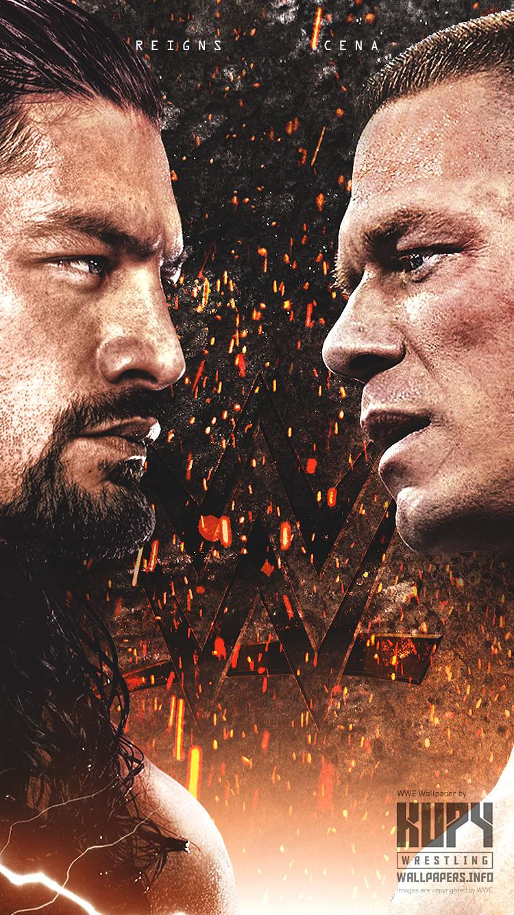 NEW Roman Reigns vs. John Cena wallpaper! Wrestling