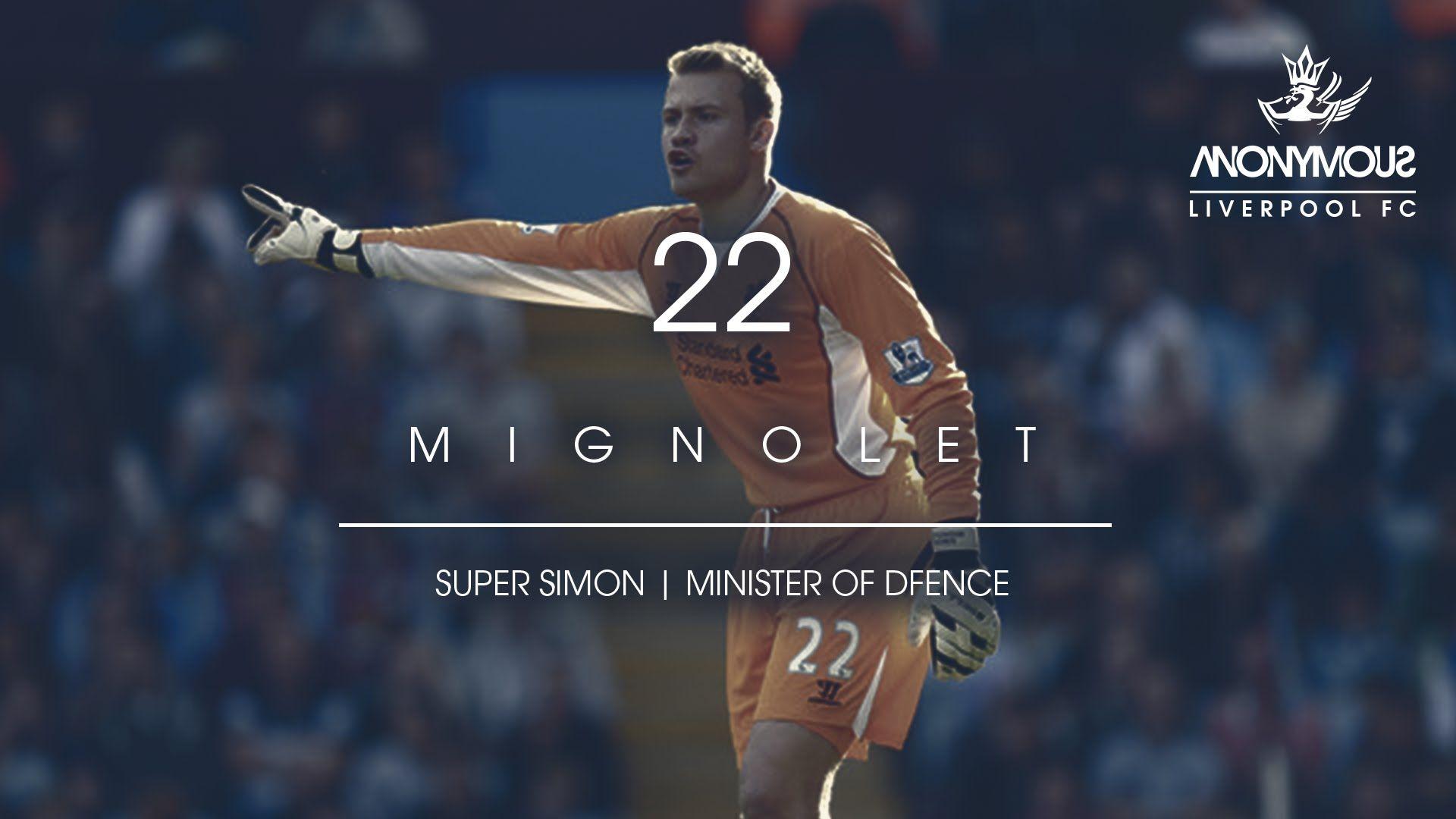Mignolet 22 Profile. LIVERPOOL FC 2014 2015