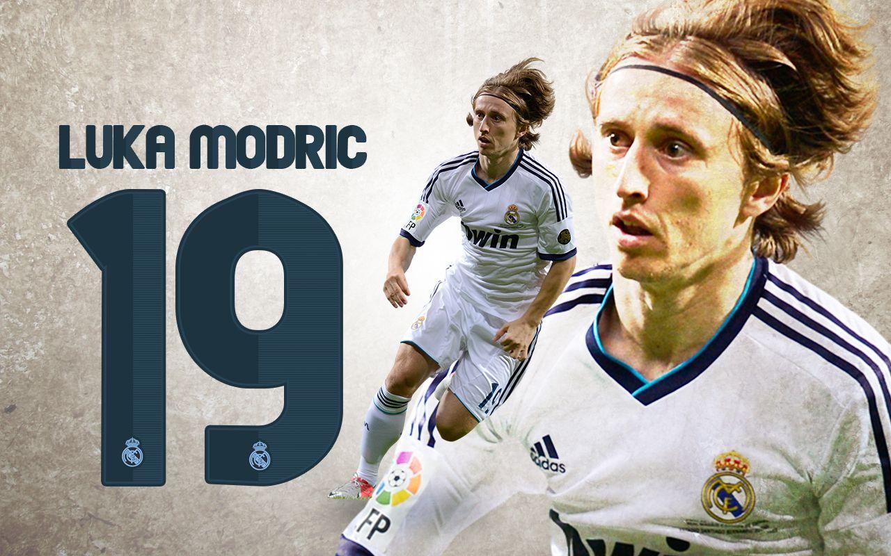 Football Wallpaper: Real Madrid Modric wallpaper