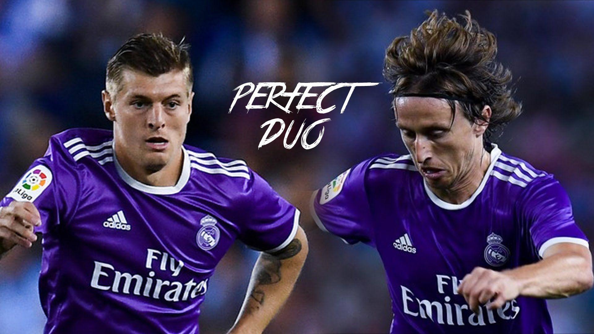 Toni Kroos & Luka Modric Perfect Midfield Duo 17 HD