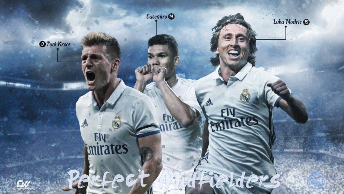 Kroos, Casemiro, Modric