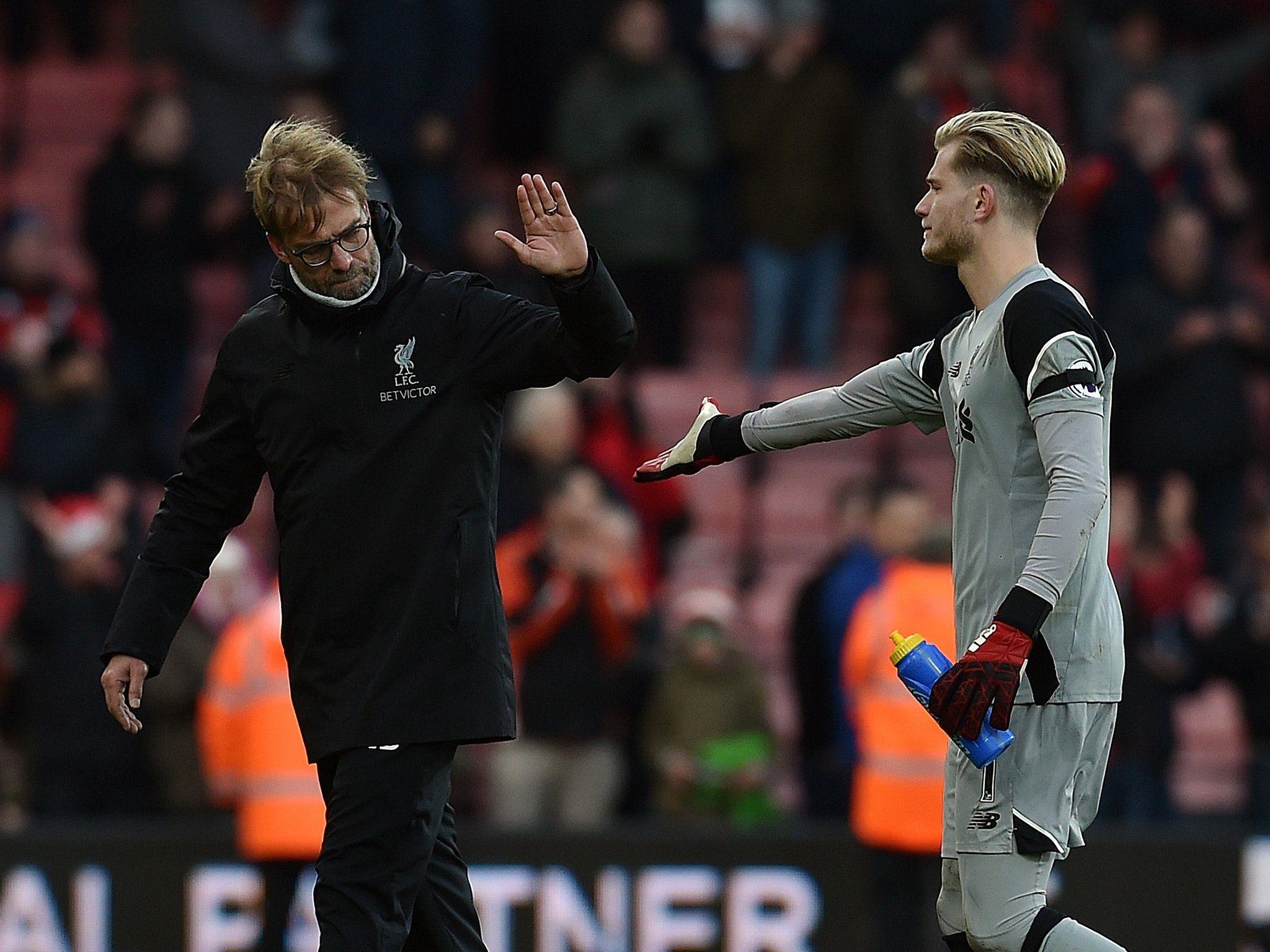 Liverpool: Jurgen Klopp defends Loris Karius from Jamie Carragher's