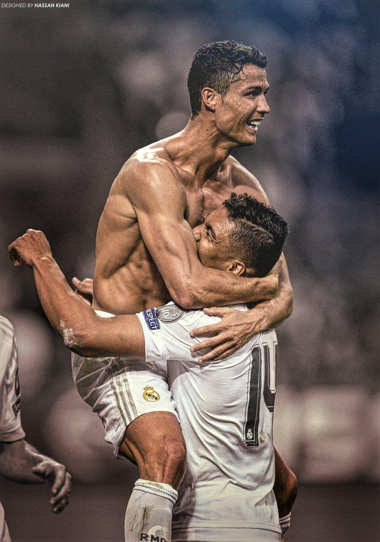 Cristiano Ronaldo And Casemiro -UCL FINAL