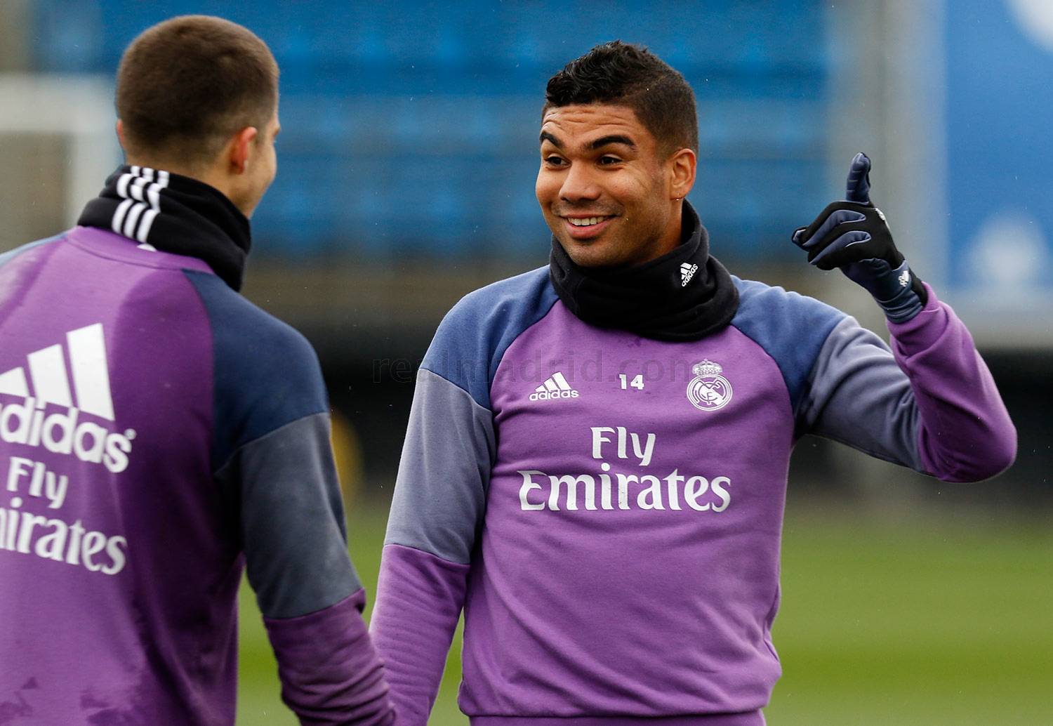 Casemiro returned to the group. Real Madrid CF