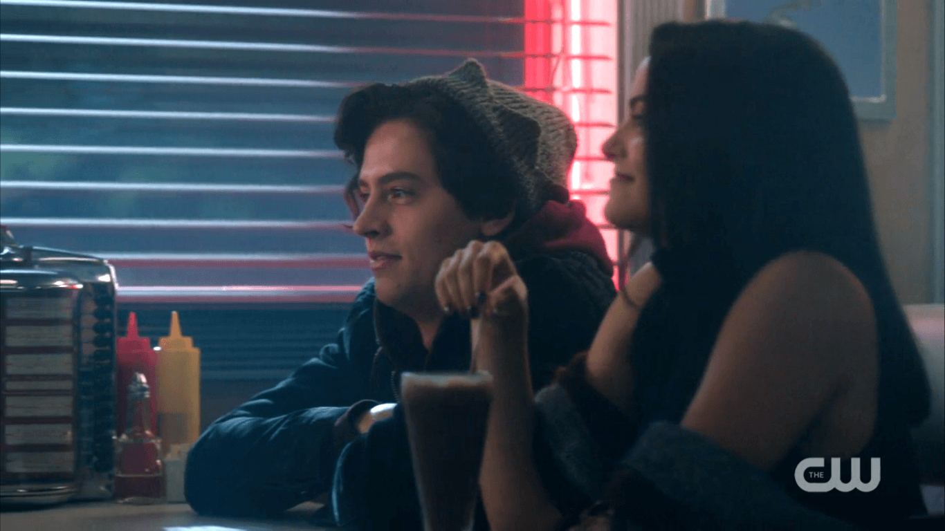 Season 1 Episode 2 A Touch of Evil Jughead and Veronica.png