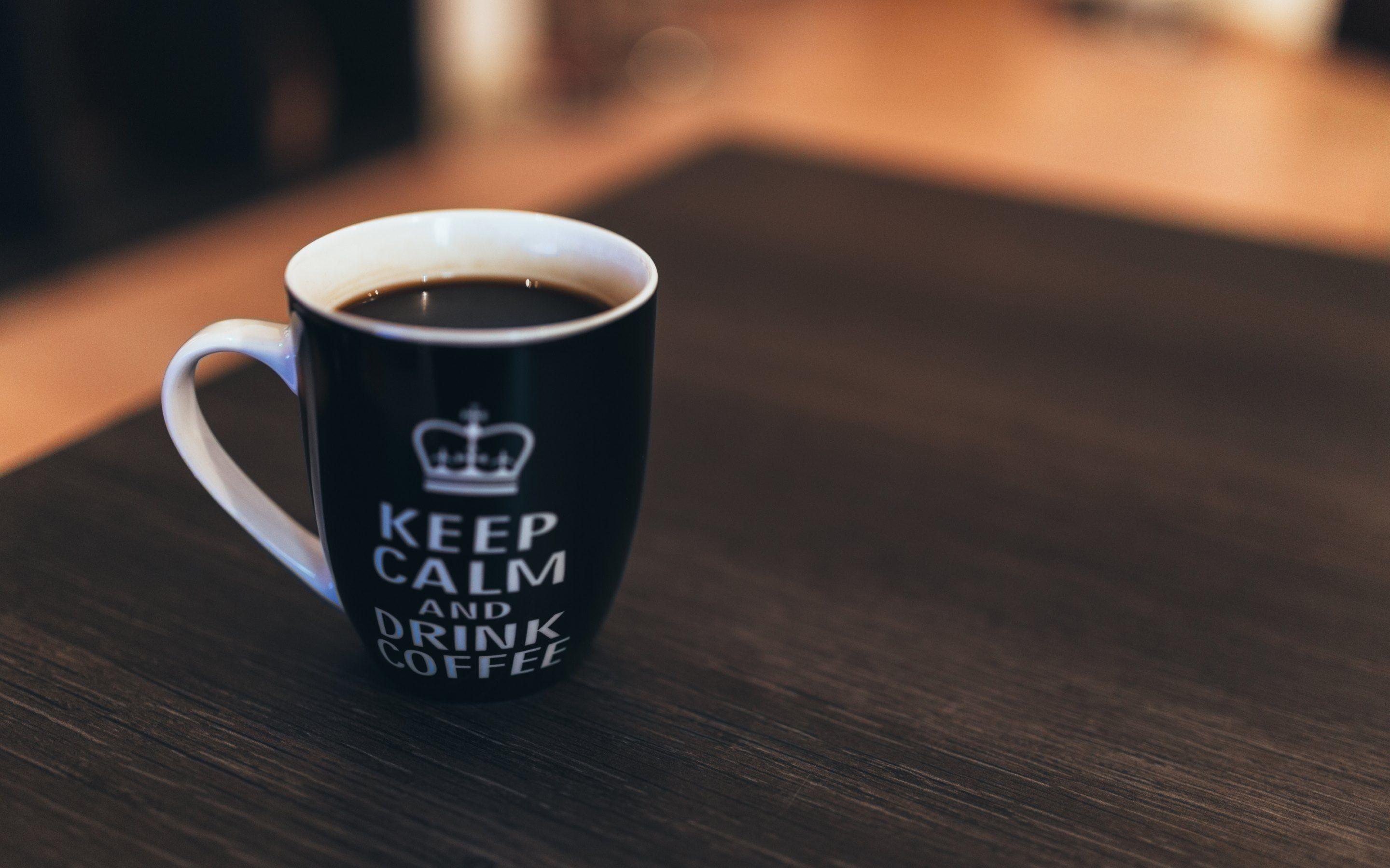Keep Calm and Drink Coffee Cup Wallpaper 61871 2880x1800px