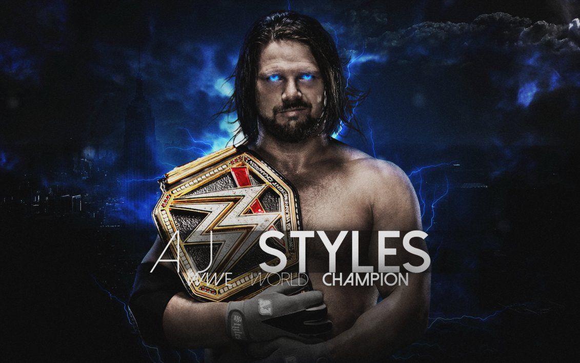 WWE AJ Styles 3rd Wallpaper 2016
