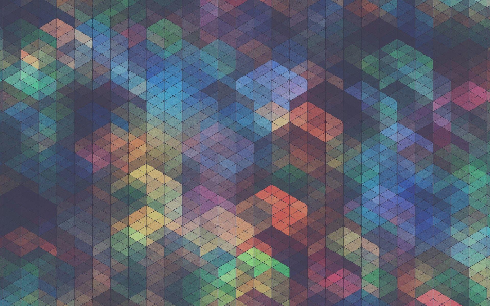 Download the Colorful Cubism Wallpaper, Colorful Cubism iPhone