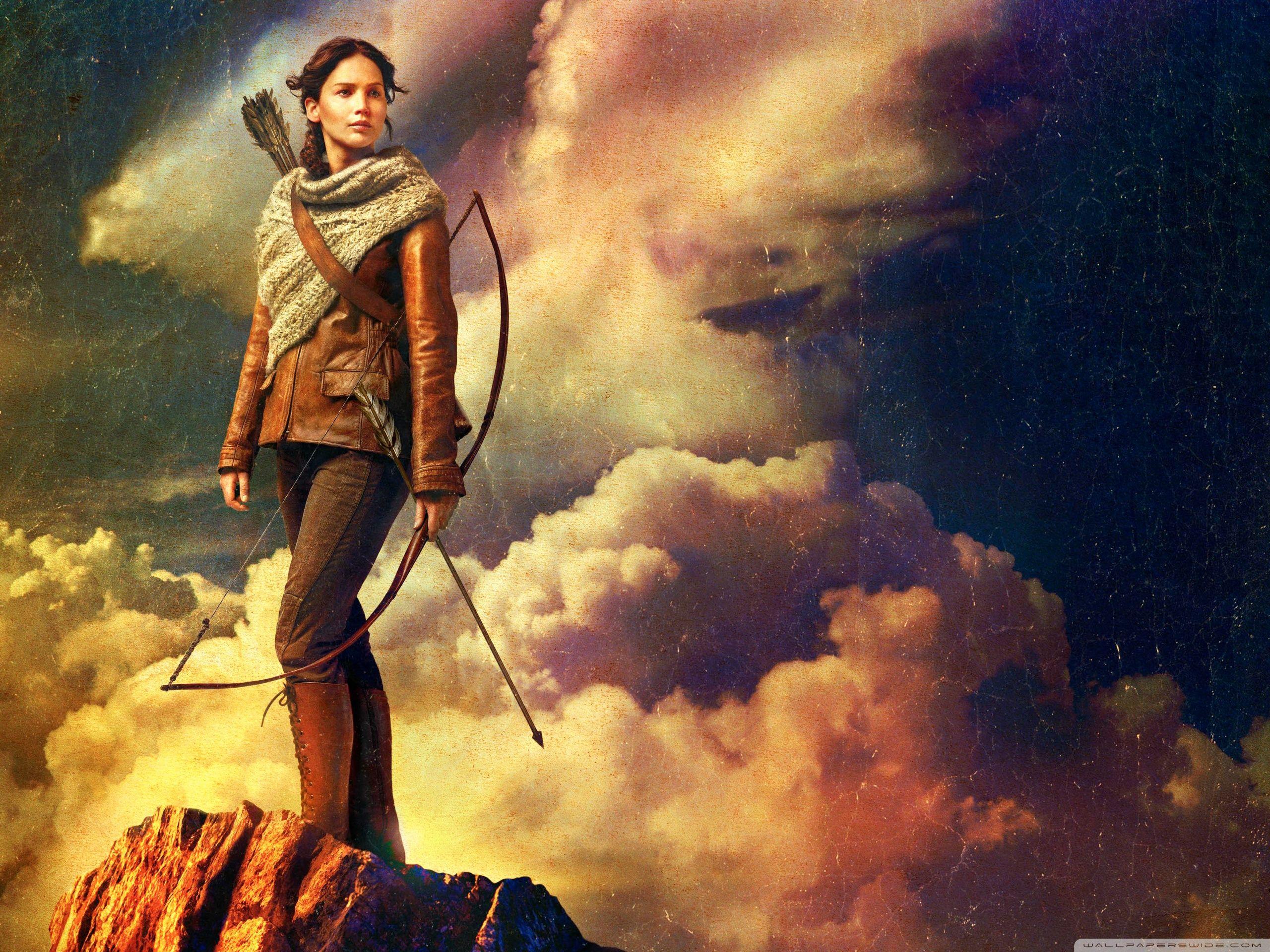 The Hunger Games Catching Fire Katniss Everdeen (2013) ❤ 4K HD