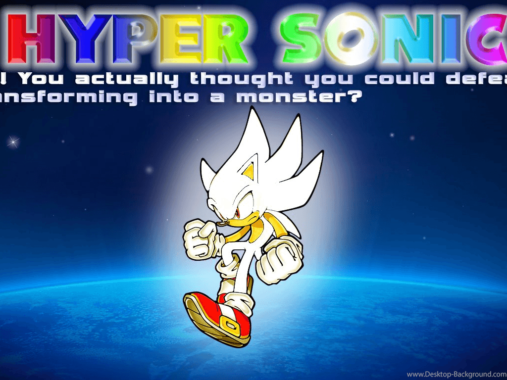 Hyper Sonic Wallpaper by JackTheKnight by JackTheKnight