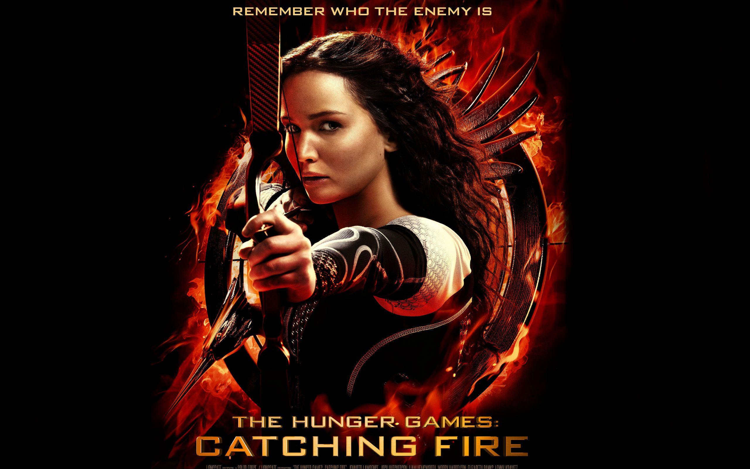 Katniss Everdeen The Hunger Games: Catching Fire wallpaper