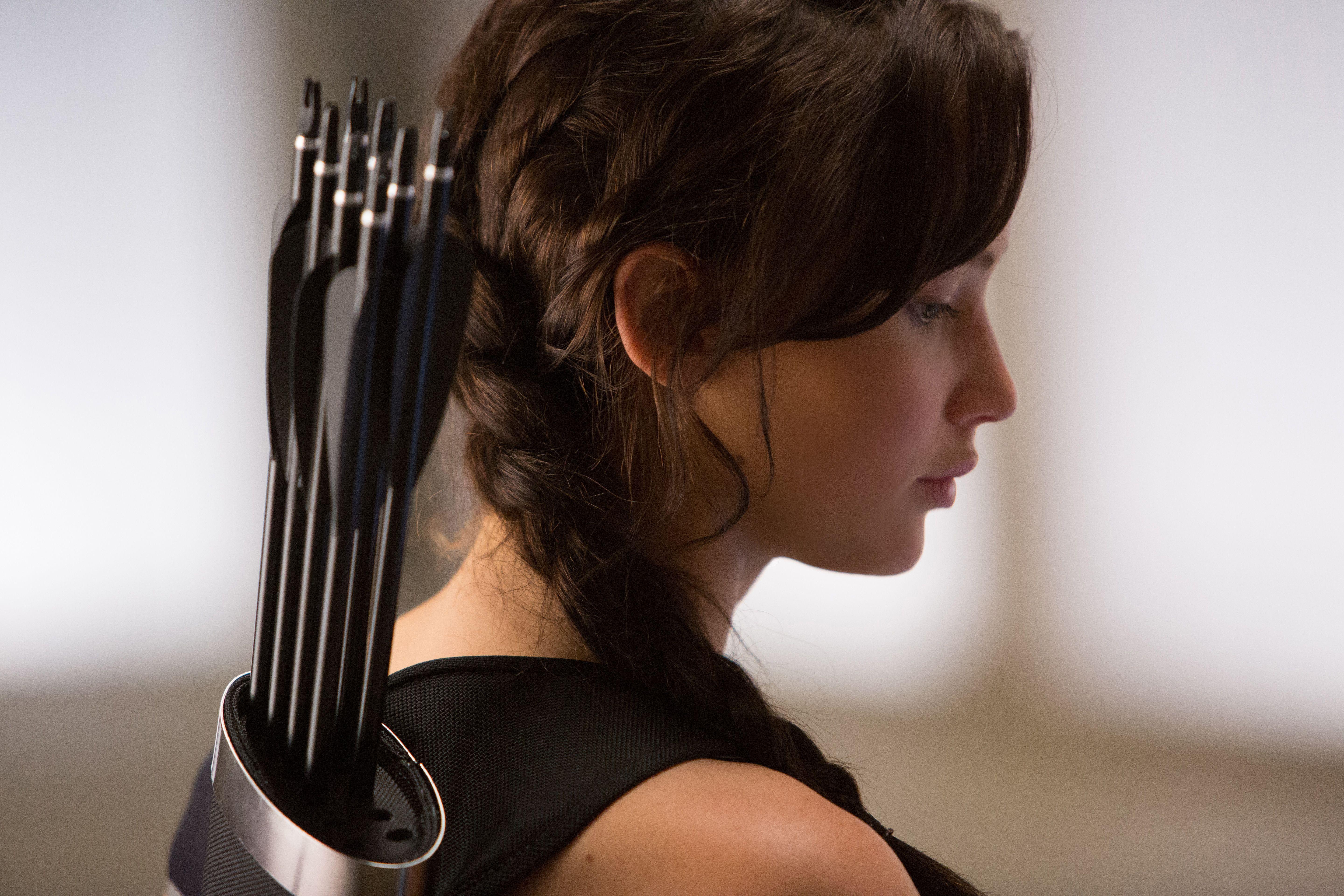 Wallpaper Jennifer Lawrence, Katniss Everdeen, HD, 5K, Celebrities