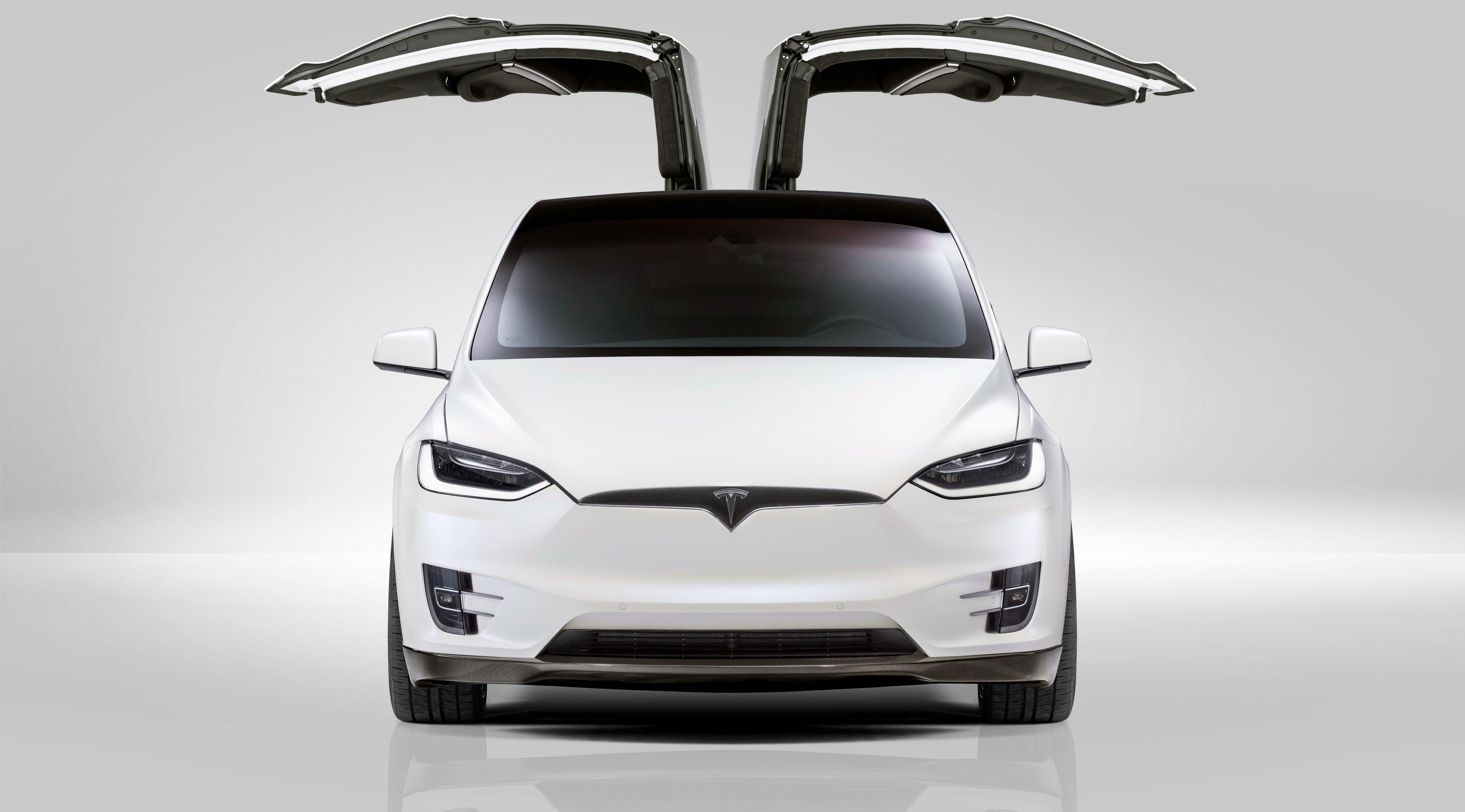 Wallpaper Tesla Model X, Novitec, HD, 4K, Automotive / Cars