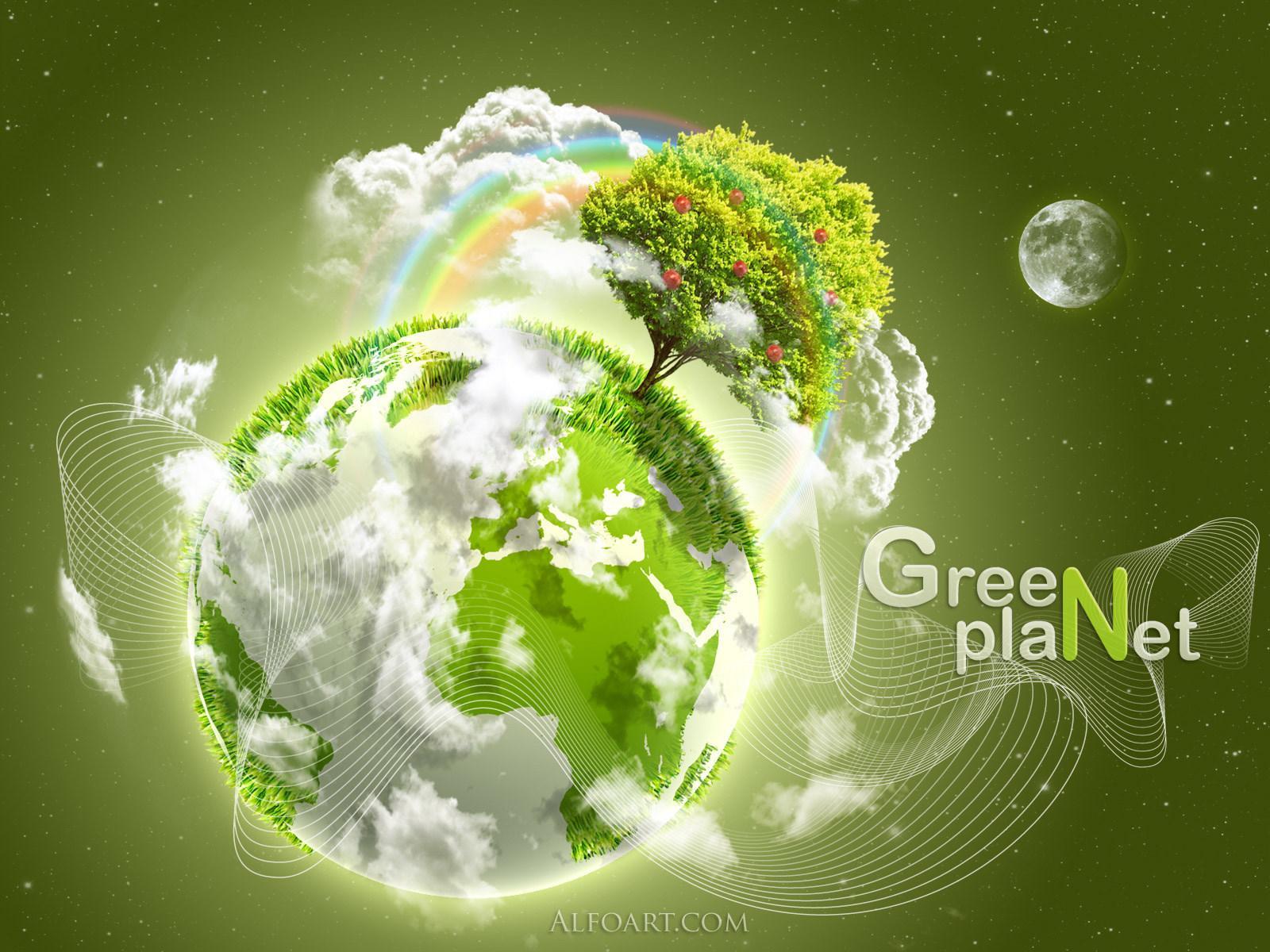 Save Green, Save Earth. Save The Earth