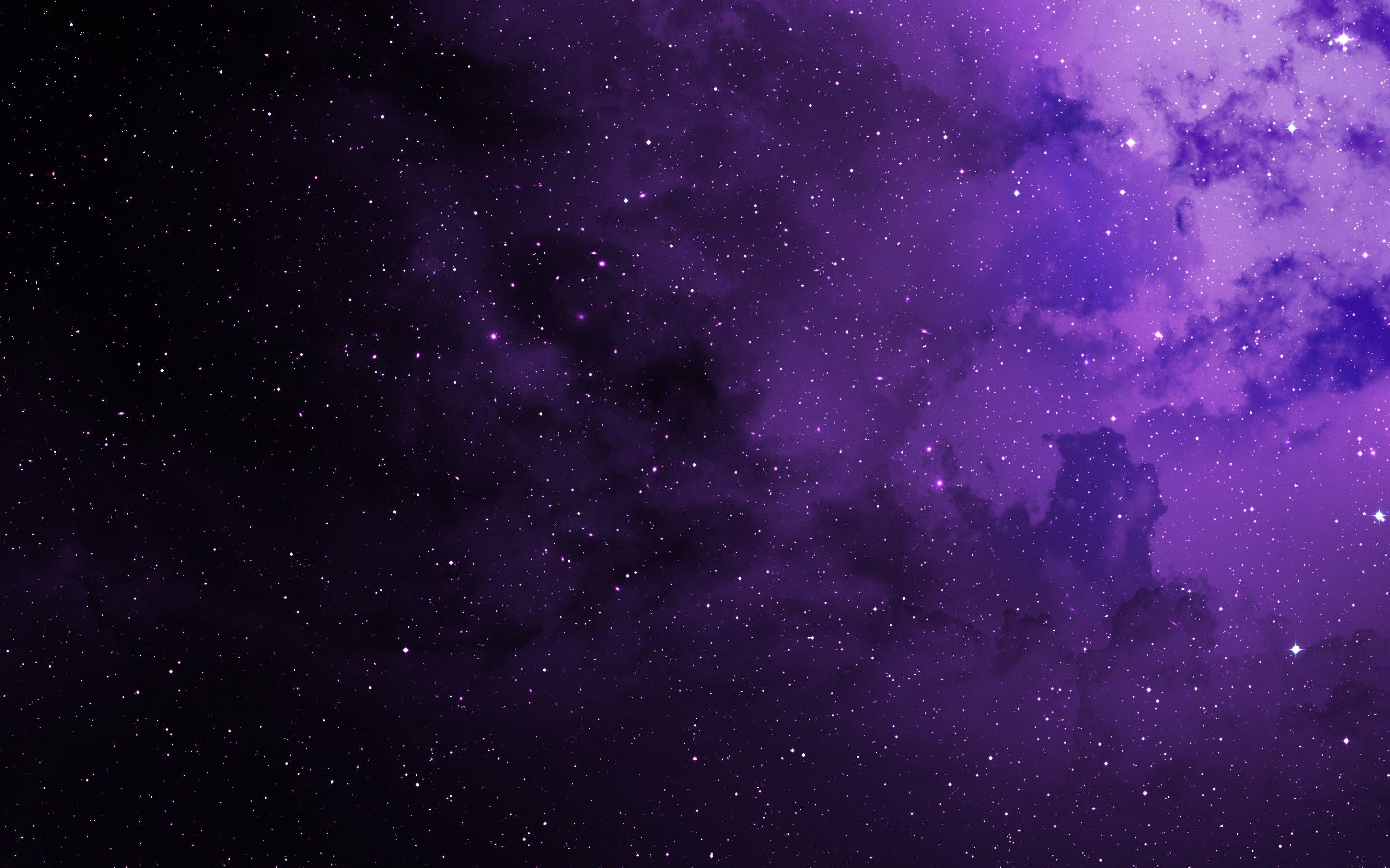 Wallpaper Stars, Purple, Cosmos, HD, Space