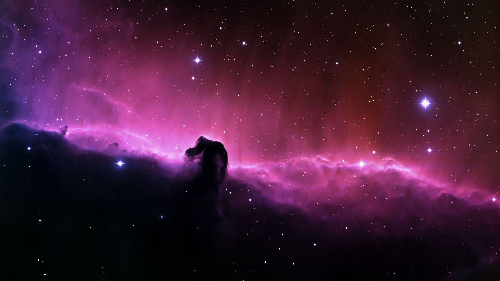 Purple nebula space desktop HD wallpaper. Free Wallpaper