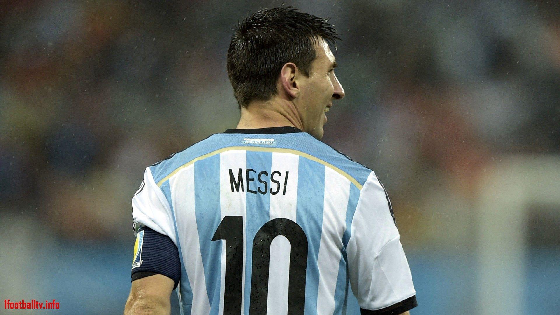 Luxury Lionel Messi Capitan Argentina National Team Football
