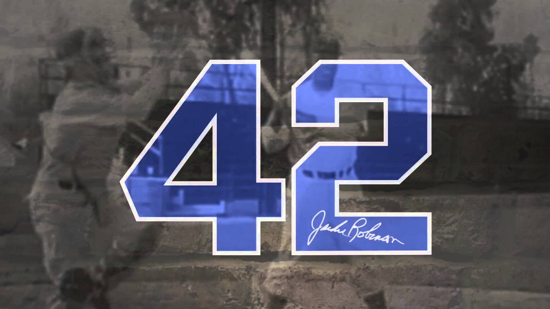wallpaper jackie robinson jersey 42