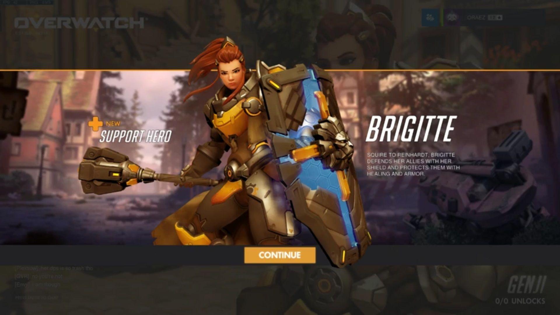 First Impressions: Overwatch's Latest Hero, Brigitte