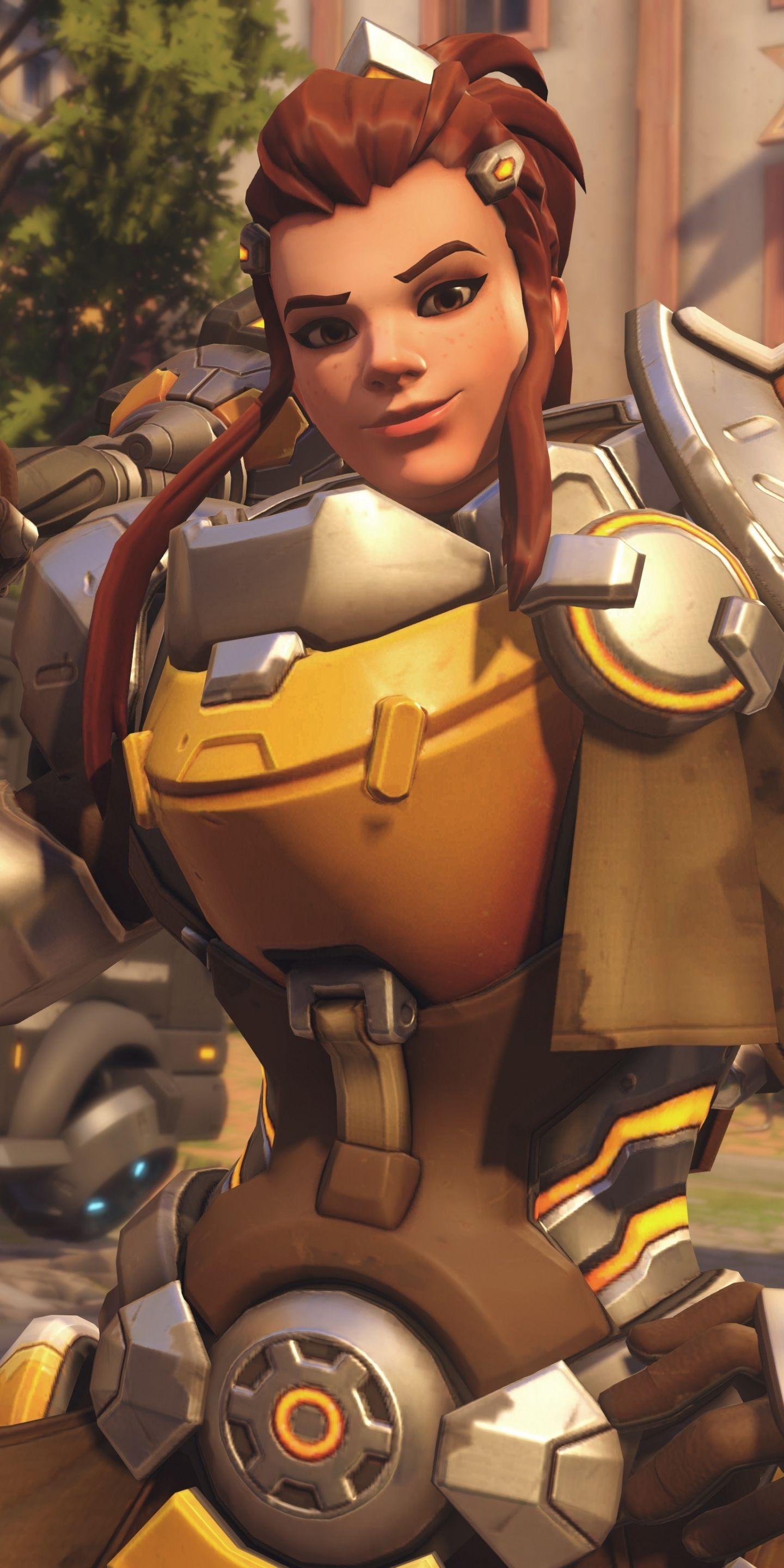 Download 1440x2880 wallpaper overwatch, brigitte lindholm, video